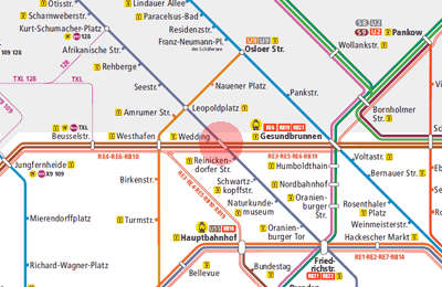 Wedding station map