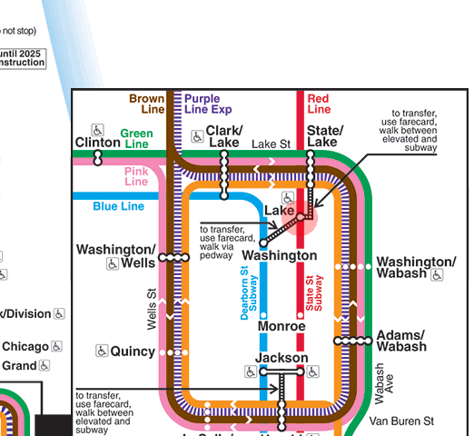 Lake station map
