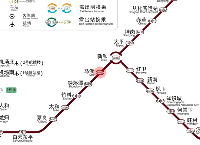 Mali station map