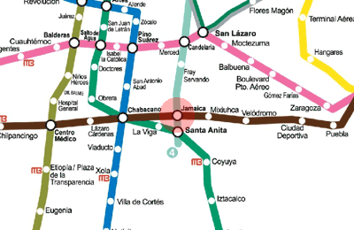 Jamaica station map