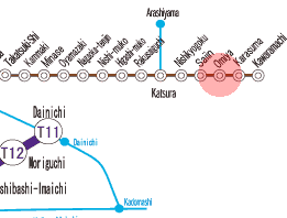 HK-84 Omiya station map