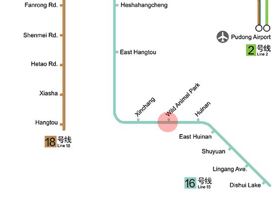 Wild Animal Park station map