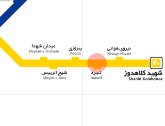 Nabard station map