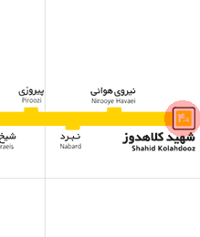 Shahid Kolahdooz station map