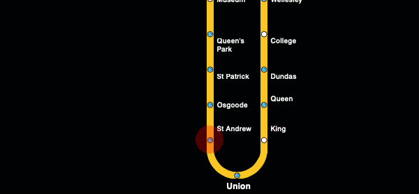 St. Andrew station map